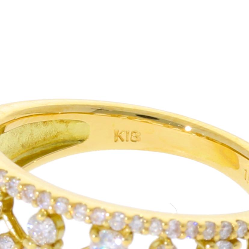 / K18ダイヤリング 1.00ct//Aランク/75