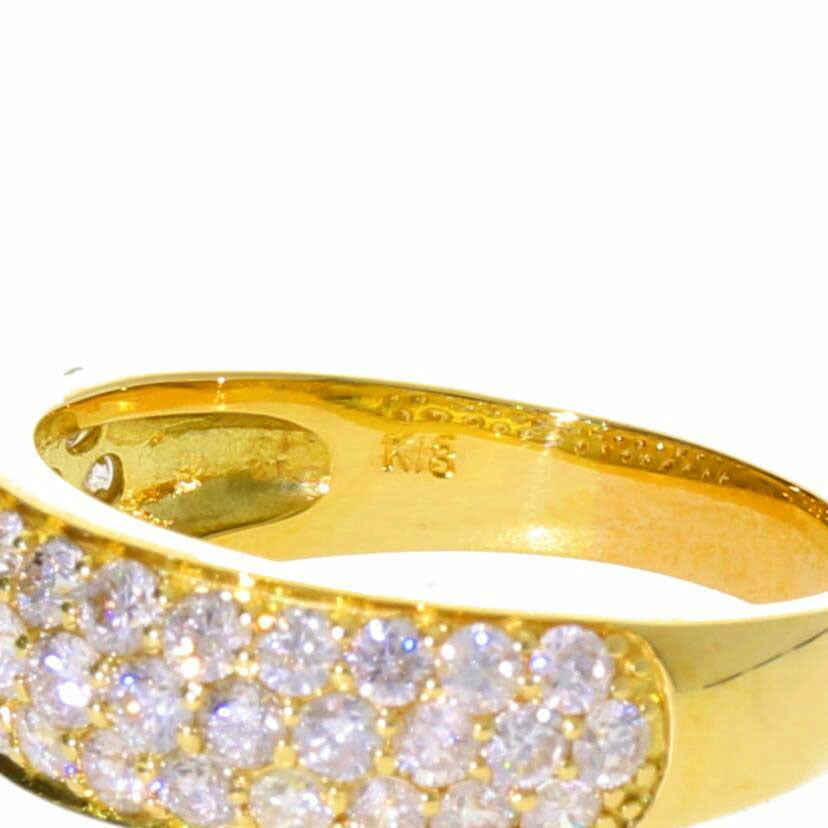 / K18ダイヤリング 1.00ct//Aランク/75