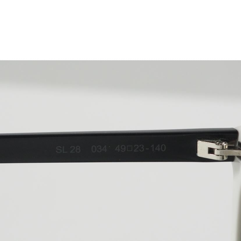 SAINT LAURENT サンローラン/サングラス F;黒x白/SL28 034//ABランク/79
