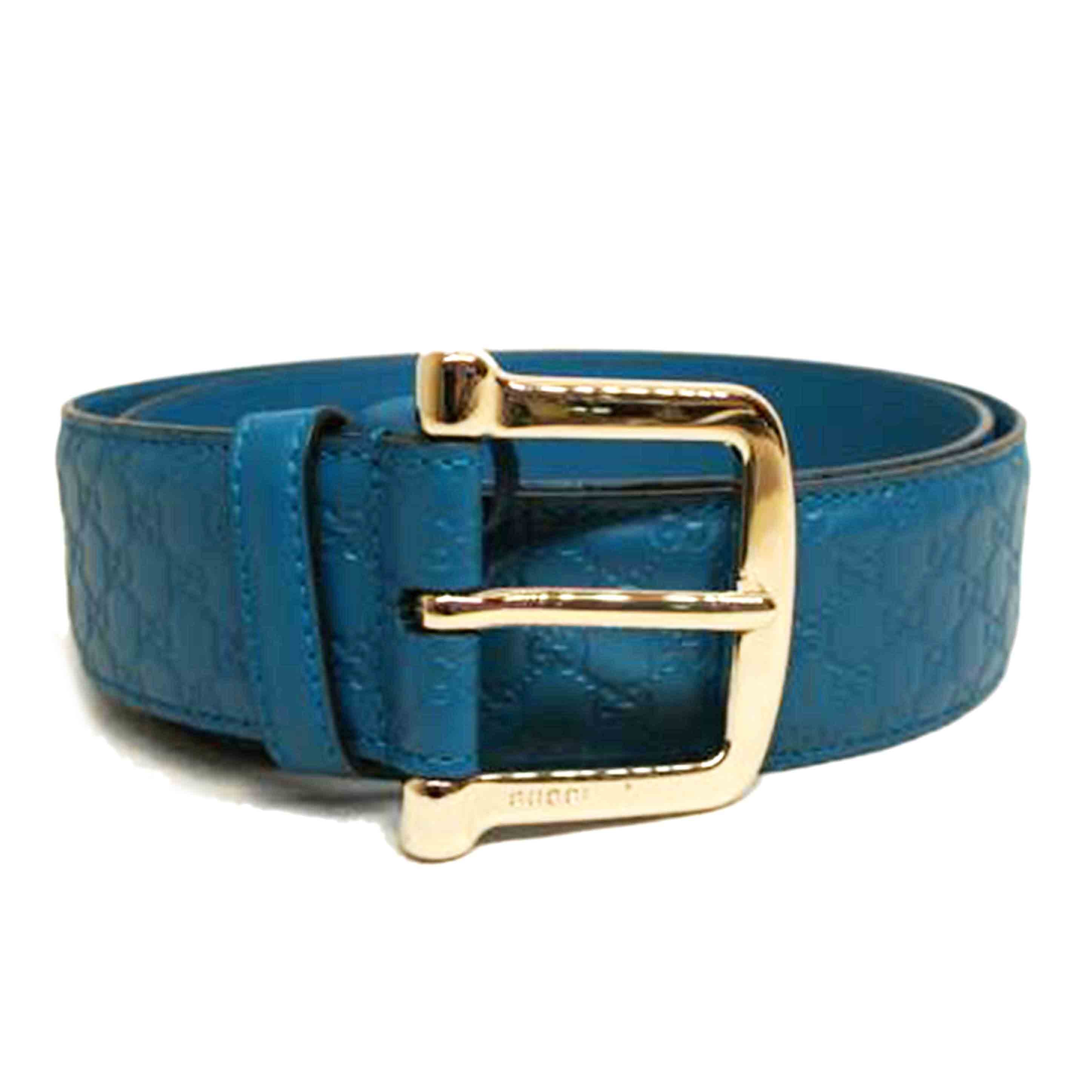 GUCCI グッチ/マイクログッチシマレザーベルト/281548//214***/ABランク/92