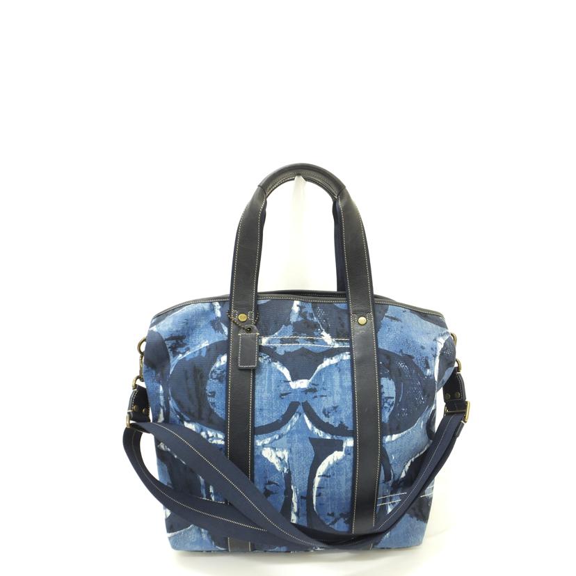 COACH コーチ/2WAYシグネチャートート/70051//A0768/Bランク/88