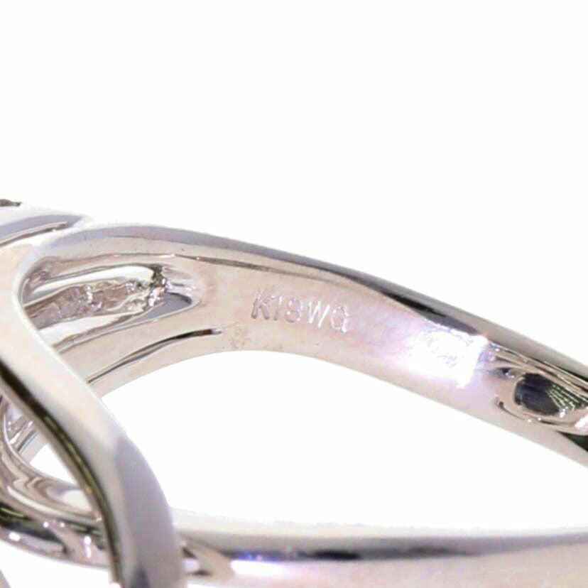/ K18WGダイヤリング 0.50ct//Aランク/75