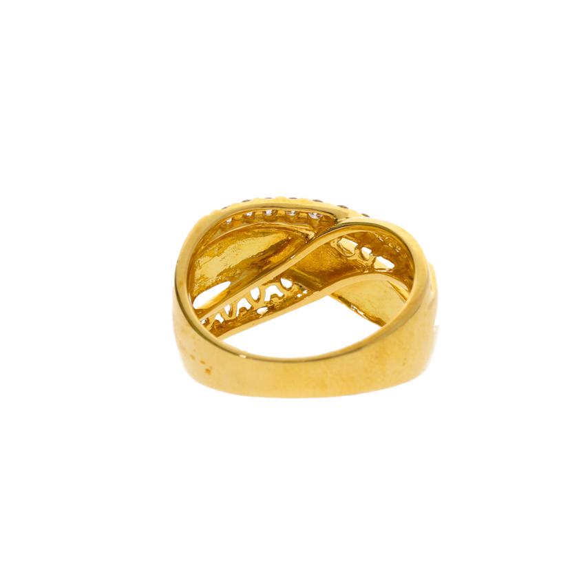 K18/K18ダイヤリング0.21ct/#11/5.8//0.21/Aランク/75