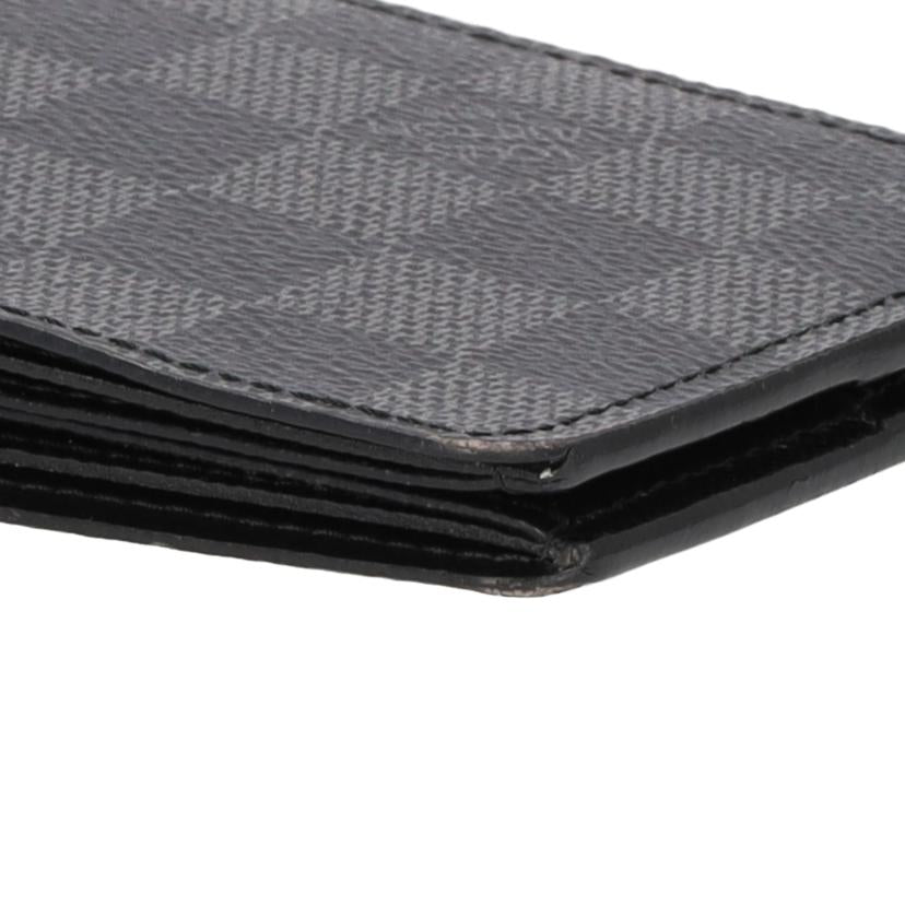 LV ルイ・ヴィトン/ポルトフォイユ・ミュルティプル/ダミエ/グラフィット/N63261//SP2***/ABランク/05