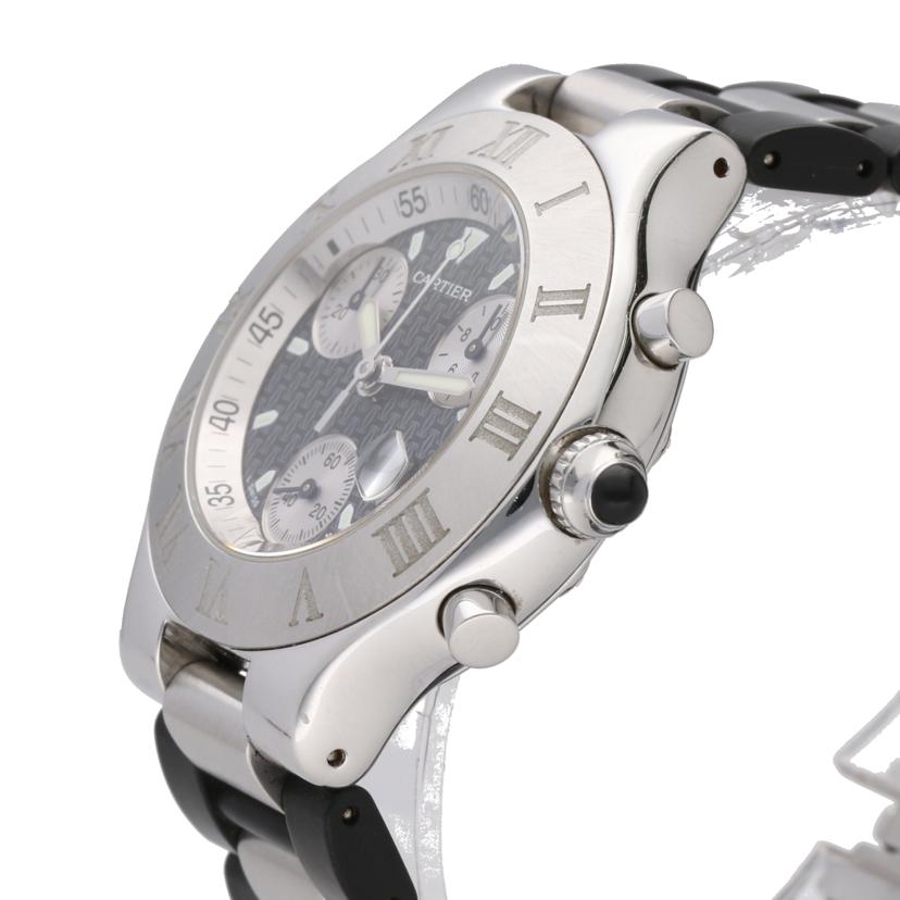 Cartier カルティエ/マスト21/クロノスカフ/クオ-ツ/W10125U2//113217PL/ABランク/62