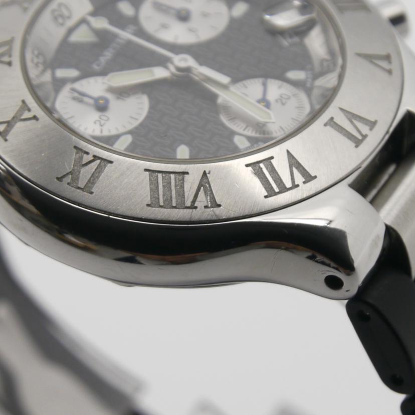 Cartier カルティエ/マスト21/クロノスカフ/クオ-ツ/W10125U2//113217PL/ABランク/62