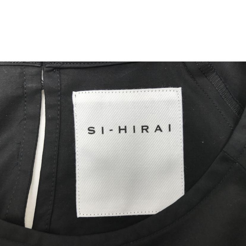 SI-HIRAI スーヒライ/高密度コットンサテンスパイラルブラウス/黒/CHAW20-4206//ABランク/51