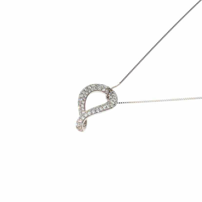 / Pt950/850ダイヤネックレス 0.80ct//Aランク/75