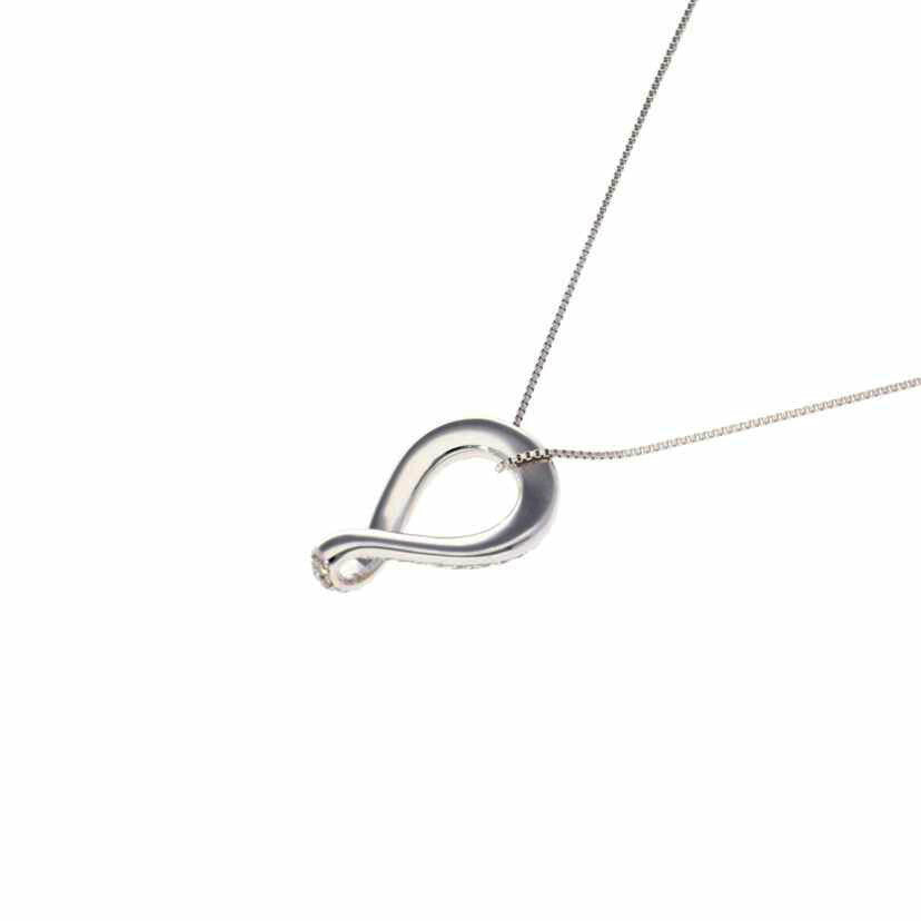 / Pt950/850ダイヤネックレス 0.80ct//Aランク/75