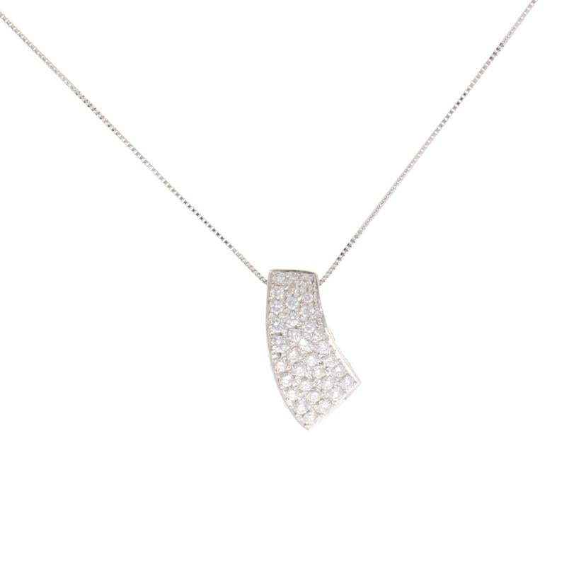 /◎ Pt900/850ダイヤネックレス 1.50ct//Aランク/75