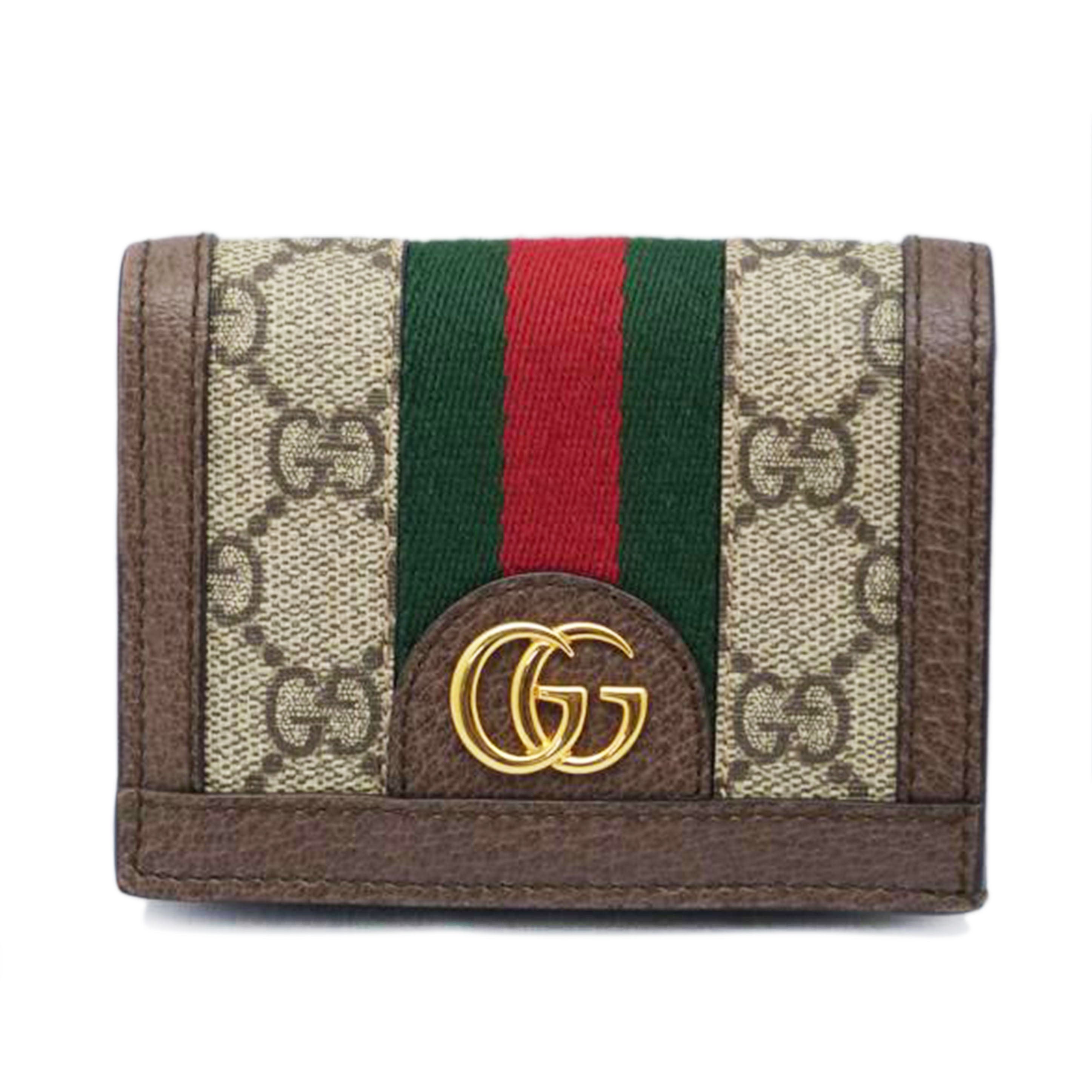 GUCCI グッチ/オフディアGGスプリーム2つ折り財布/523155//0959/ABランク/03