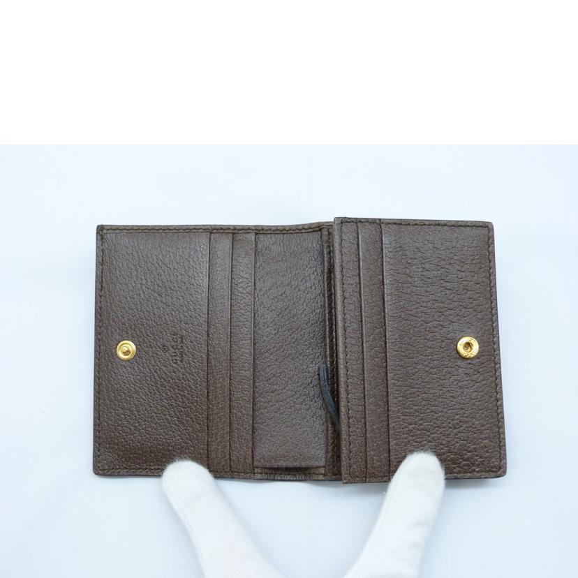GUCCI グッチ/オフディアGGスプリーム2つ折り財布/523155//0959/ABランク/03