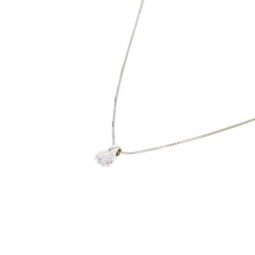 / ◎Pt900/850ダイヤネックレス1.038ct//Aランク/75