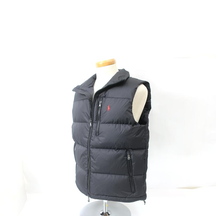 POLO RALPH LAUREN ポロ ラルフローレン/ウォーターリペラント ダウンベスト ブラック 黒/MNPOOTW1N220073//SAランク/65