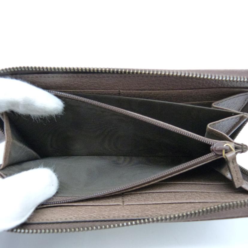 GUCCI グッチ/デxジズニーコラボ ドナルドダッグラウンドファスナー財布/647940//2184/Aランク/03