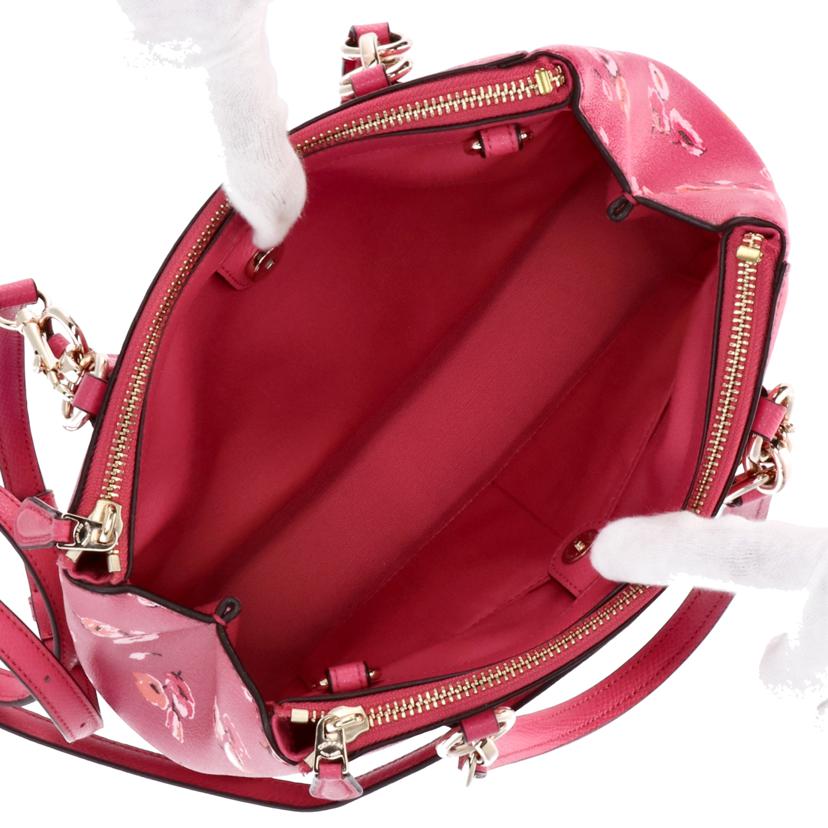 COACH コーチ/ワイルドフラワー 2WAYバッグ/F37421//M1592/Aランク/75