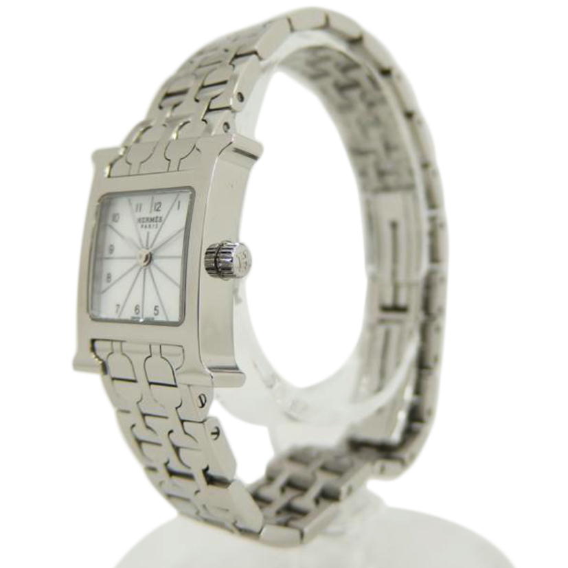 HERMES エルメス/Hウォッチ/シェル文字盤/クォーツ/HH1.110//2648354/ABランク/82