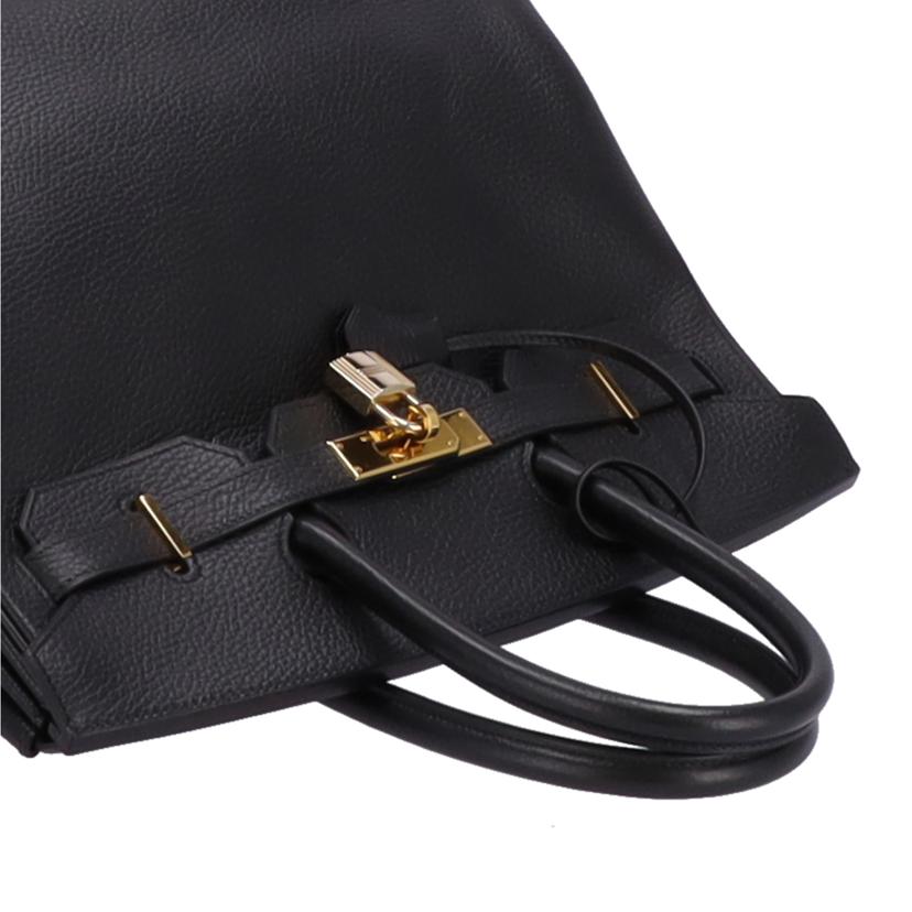 HERMES エルメス トートバッグ ハンドバッグ ゴールド金具 2001年頃製造/バーキン35/トゴ/ブラック//□E刻(01)/ABランク/75
