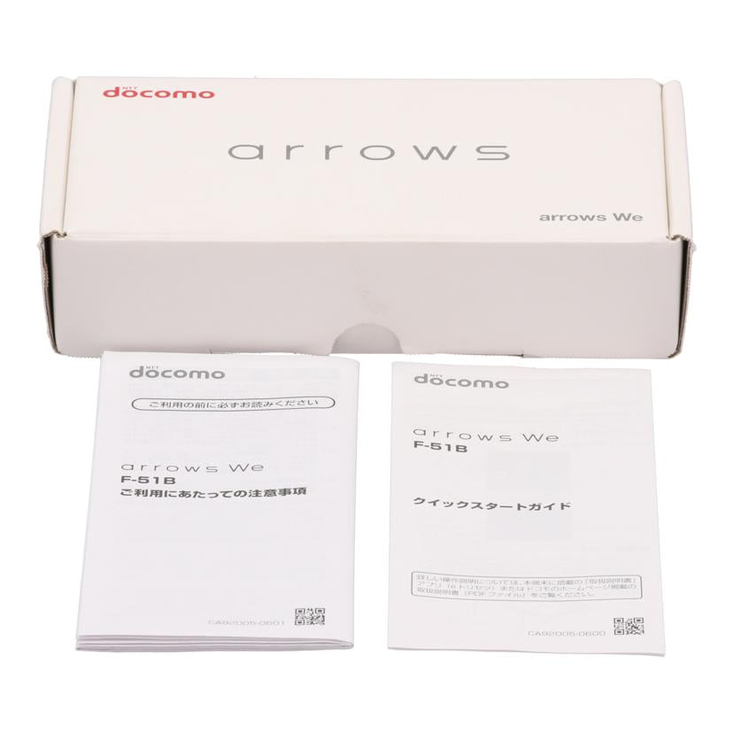 FUJITSU docomo 富士通/スマートフォン/arrows We/F-51B//7407cb13/Aランク/05