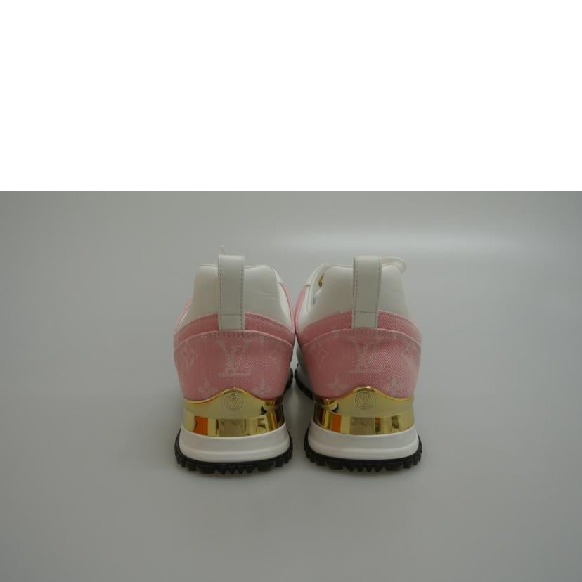 LV ルイヴィトン/LVスニーカー/白/ピンク/38//CL0189/SAランク/87