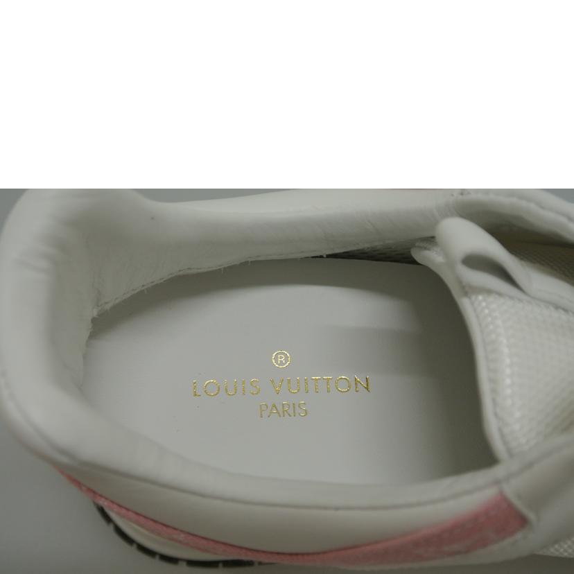 LV ルイヴィトン/LVスニーカー/白/ピンク/38//CL0189/SAランク/87