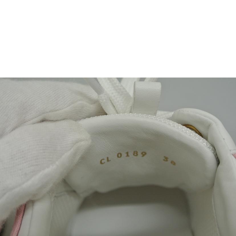 LV ルイヴィトン/LVスニーカー/白/ピンク/38//CL0189/SAランク/87