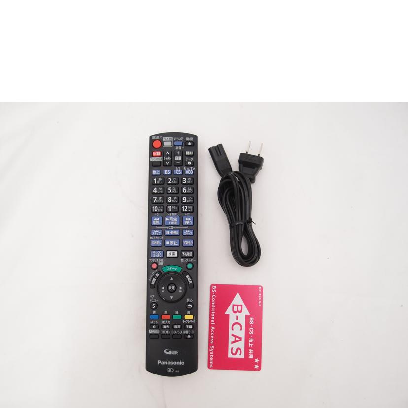 Panasonic パナソニック/BD/HDDレコーダー/DMR-BRW500//VN5EA021696/ABランク/69