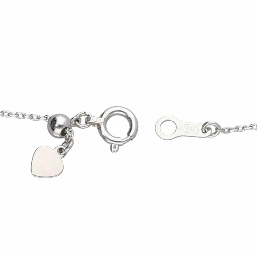 / K18WGダイヤネックレス 1.00ct//Aランク/75