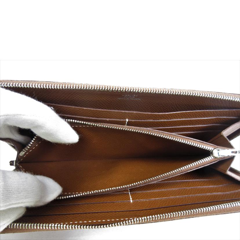 HERMES エルメス/アザップロングクラシック//□L(08年製)/ABランク/70