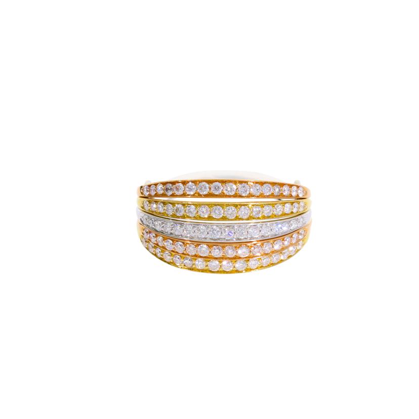/ ◎K18ダイヤリング 0.85ct//Aランク/75