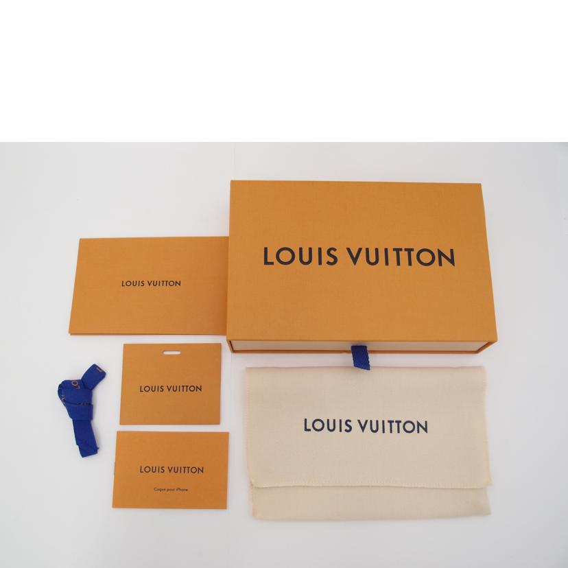 LOUIS VUITTON ルイ・ヴィトン アイフォン12ケース レザー 黒 レディース/IPHONEバンパークッサン12/ブラック/M81116//ME4261/SAランク/69