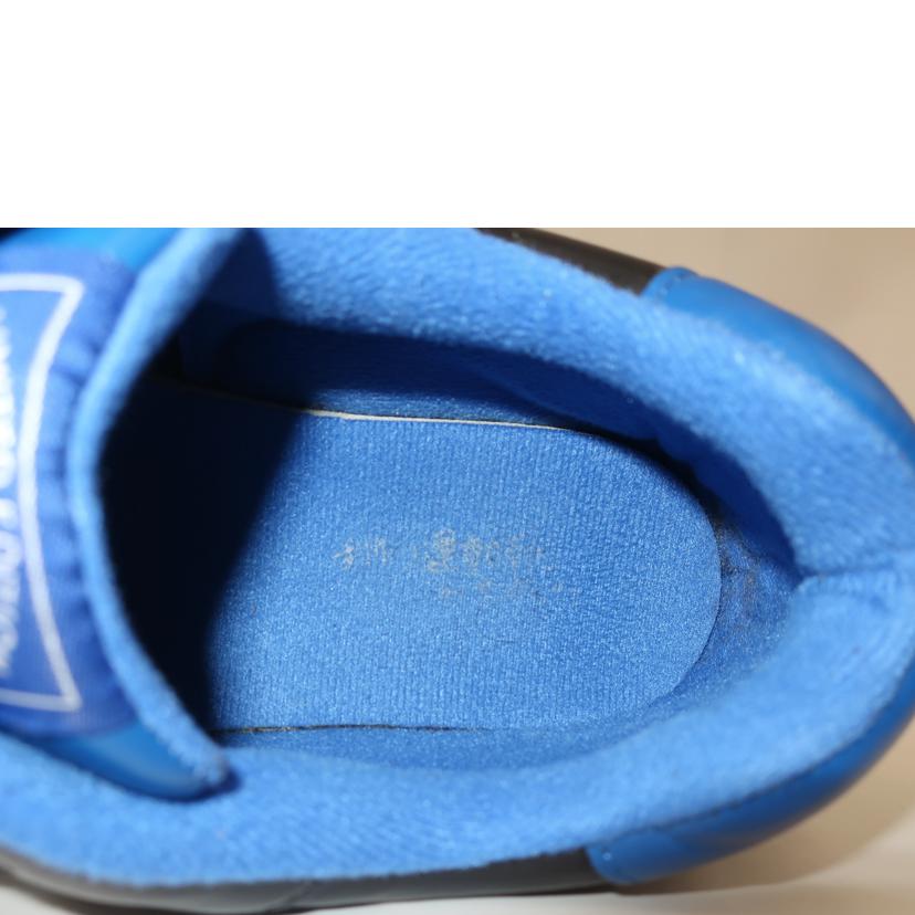 Sangacio サンガッチョ/「にゅ」スニーカー 手作り運動靴/26.5cm/ブラック×ブルー//Bランク/65