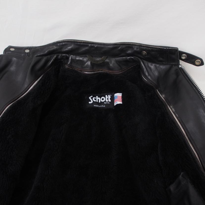 schott ショット/シングルライダースジャケット/641//Cランク/78