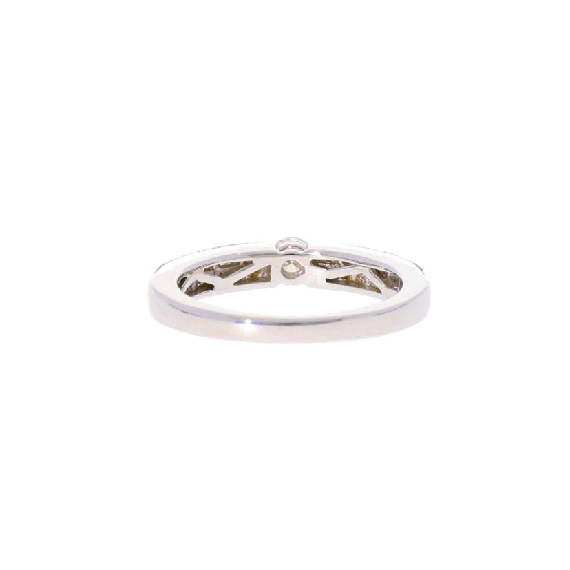 /K18WGダイヤリング0.69/#9.5//Aランク/75