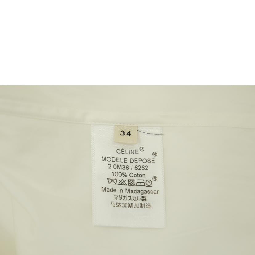 CELINE セリーヌ/カットオフカラータキシードシャツ/2 0M36/6262//Cランク/09