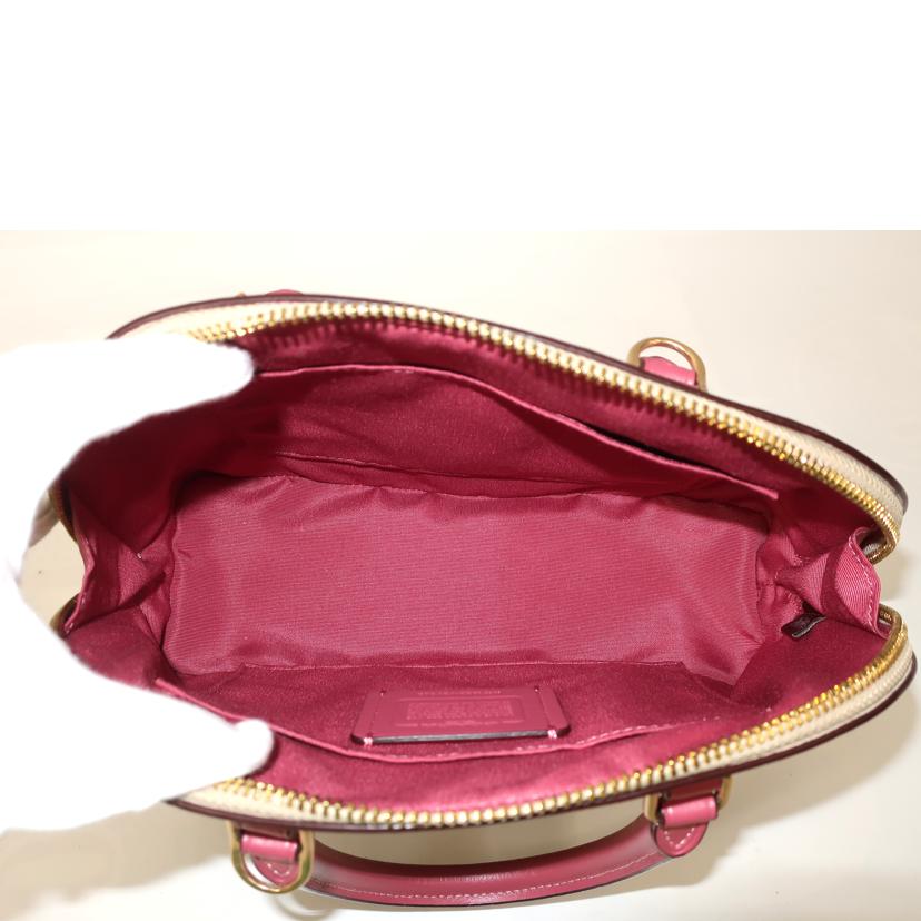 COACH コーチ/シグネチャー2WAYバッグ ハンド ショルダー ミニバッグ ピンク/F27533//F1923/Aランク/65