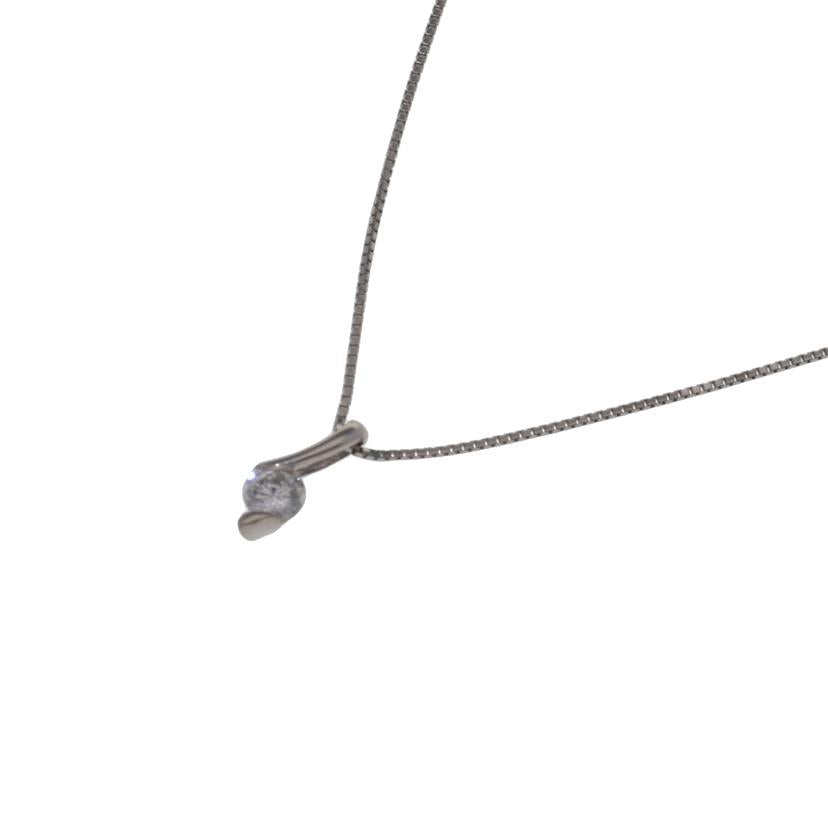 K18WG/K18WGダイヤネックレス 0.206/鑑別/1.6//0.206/Aランク/75