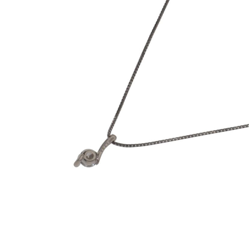 K18WG/K18WGダイヤネックレス 0.206/鑑別/1.6//0.206/Aランク/75