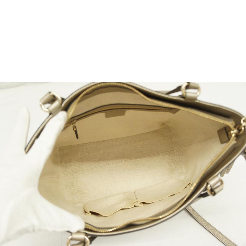 GUCCI グッチ/ソーホーインターロッキング2WAYレザートート/369176//493075/Bランク/05