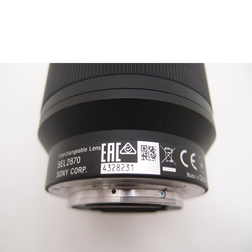 SONY ソニー/デジタル対応レンズ/FE28-70mm F3.5-5.6 OSS/SEL2870//4328231/ABランク/69