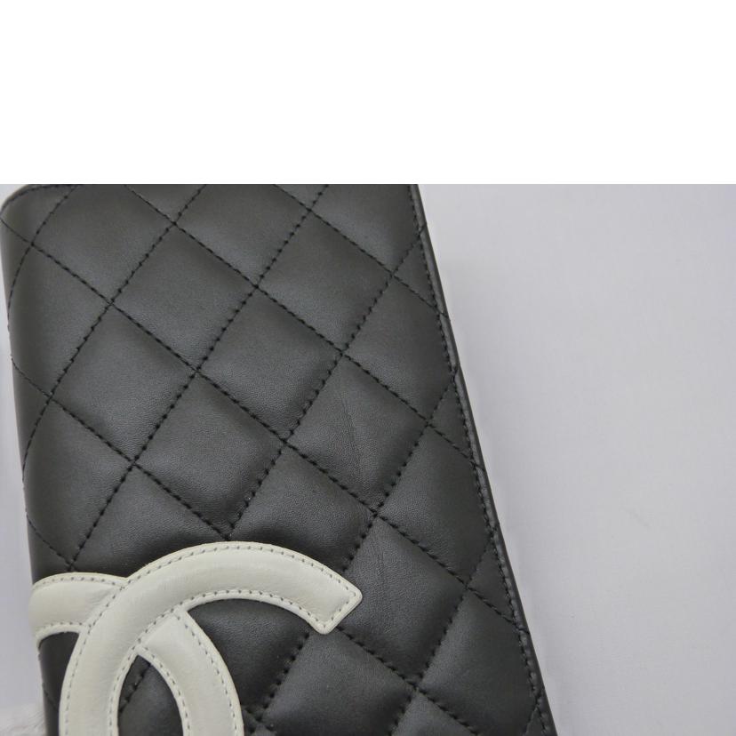 CHANEL シャネル/カンボンライン 二つ折り長財布/A26717//13396545/ABランク/03