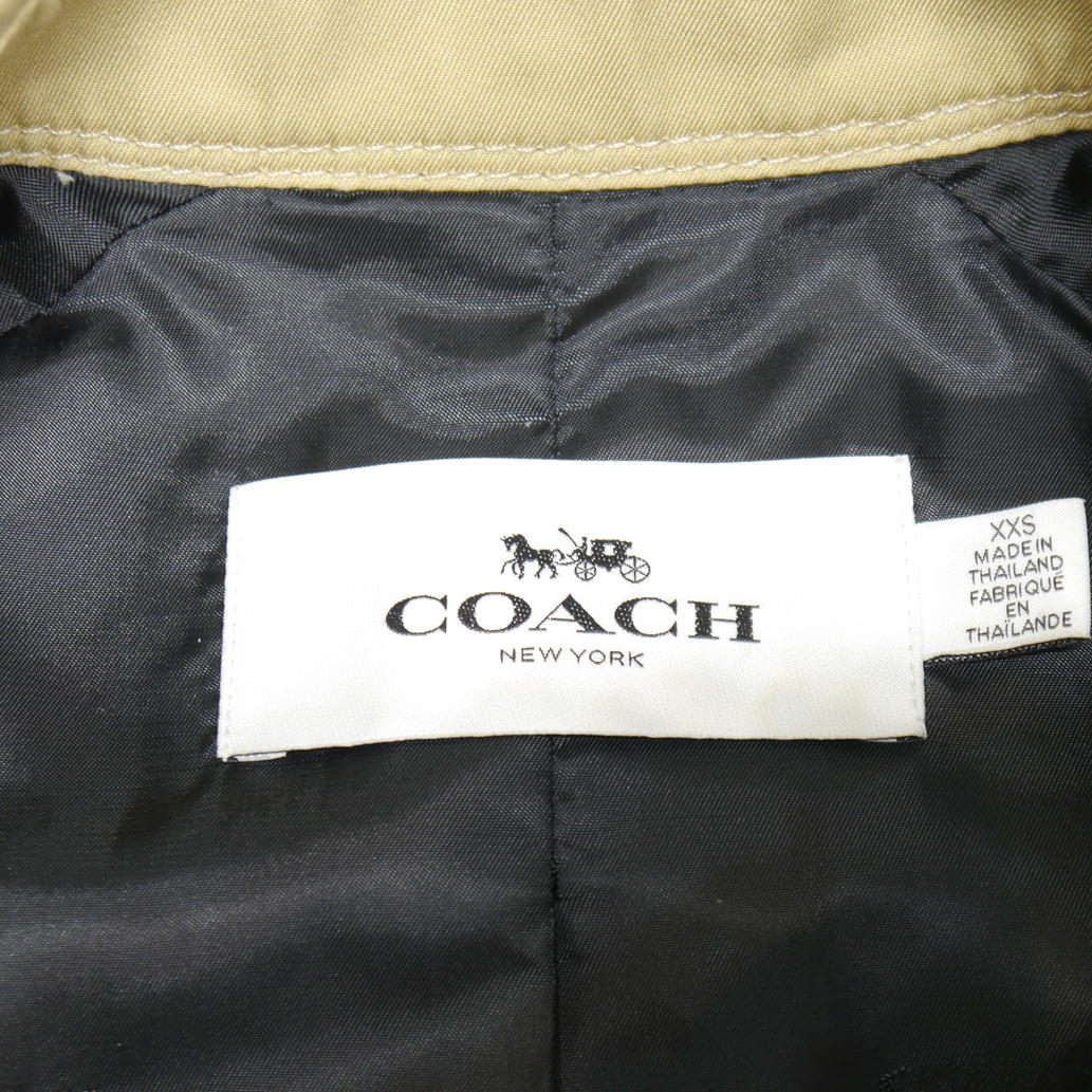 COACH(コーチ)/トレンチコート/XXS/ABランク/51
