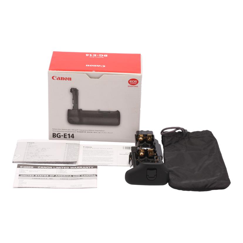 CANON キャノン/バッテリーグリップ/BG-E14//Bランク/81