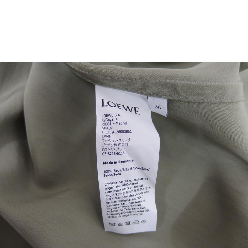 LOEWE ロエベ/LOEWE リボンブラウス/1721919//ABランク/82