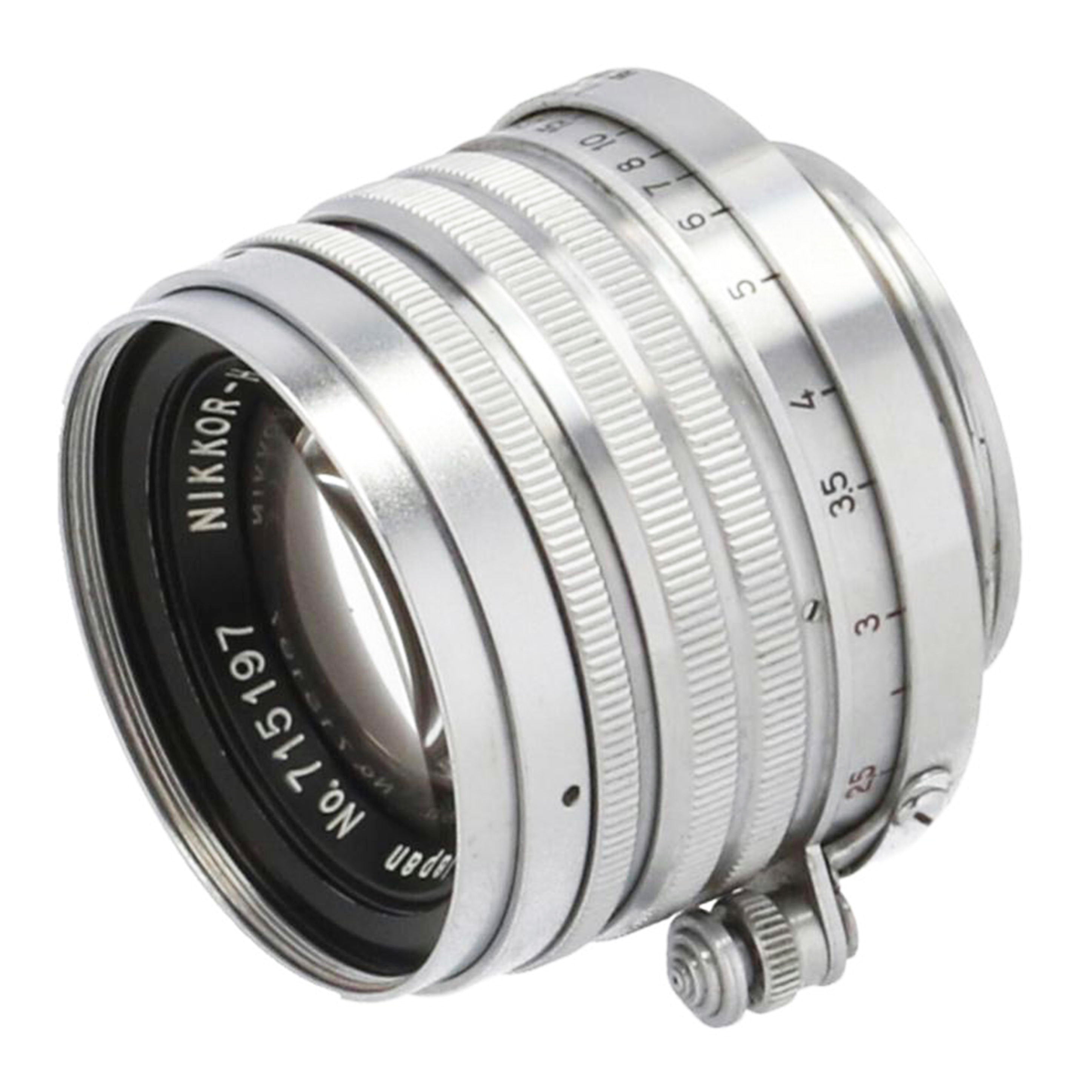 Nikon Nippon Kogaku ニコン/交換レンズ/5cm/NIKKOR-H.C 5cm F2//715197/Cランク/67