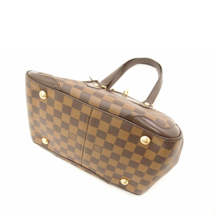 LOUIS VUITTON ルイヴィトン ルイ・ヴィトン ビトン 市松模様 ブラウン 茶 ショルダーバッグ ハンドバッグ トートバッグ レディース 定番 人気 LV 肩がけ/ヴェローナPM/ダミエ・エベヌ /N41117//DU1***/Aランク/69