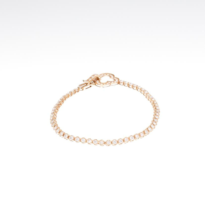 /◎ K18ダイヤブレスレット2.00ct//Aランク/75