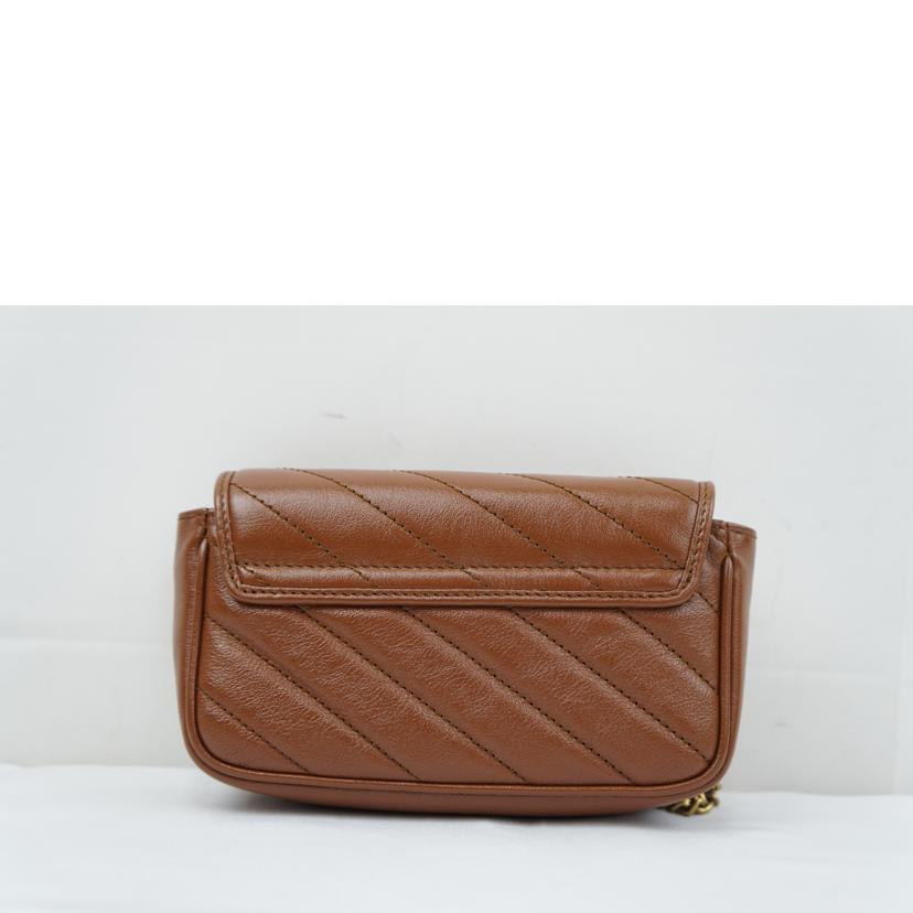 GUCCI グッチ/GGマーモントチェーンミニショルダー/476433//493***/Aランク/67