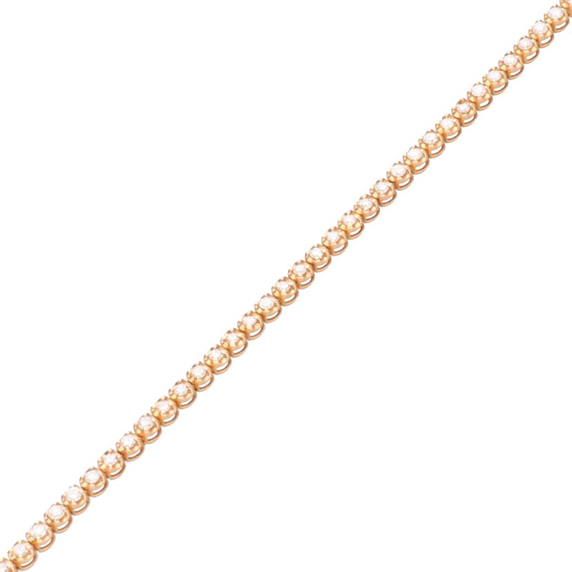 / K18ダイヤブレスレット1.00ct //Aランク/75