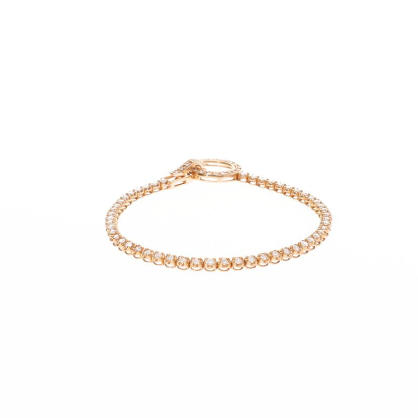 / K18ダイヤブレスレット1.00ct //Aランク/75